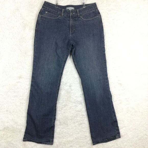 Gander Mountain Guide Series Womens Jeans‎ Flannel Lined Straight Leg  Denim 4 - Picture 1 of 11